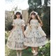 Fan Tutu Grapes Courtyard Cat Blouse Skirt JSK and OPs(Reservation/Full Payment Without Shipping)